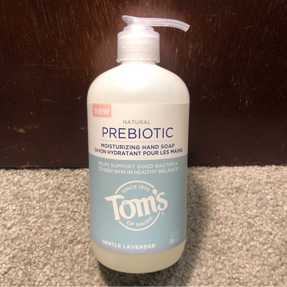 Tom's of Maine Prebiotic Liquid Hand Soap Gentle Lavender 12oz DISCOLORED BOTTLE - Picture 1 of 6